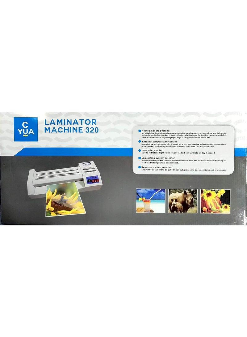 Lamination Machine A3 & A4 Size – Hot & Cold Laminator for Documents, Photos, ID Cards & Office Use - Image 2